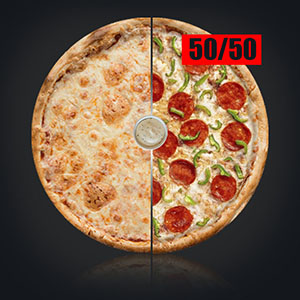 Пицца 50/50